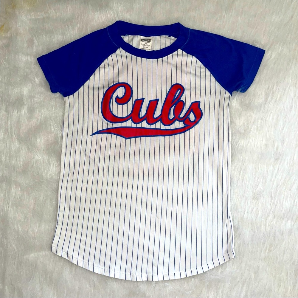 PINK Chicago Cubs XS Baseball Shirt - Victorias Secret